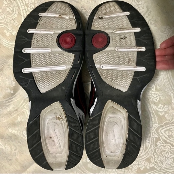 Nike Air Monarch IV Size 8.5 Men’s White/Black/Red Lifestyle Dad Sneaker - Picture 8 of 8